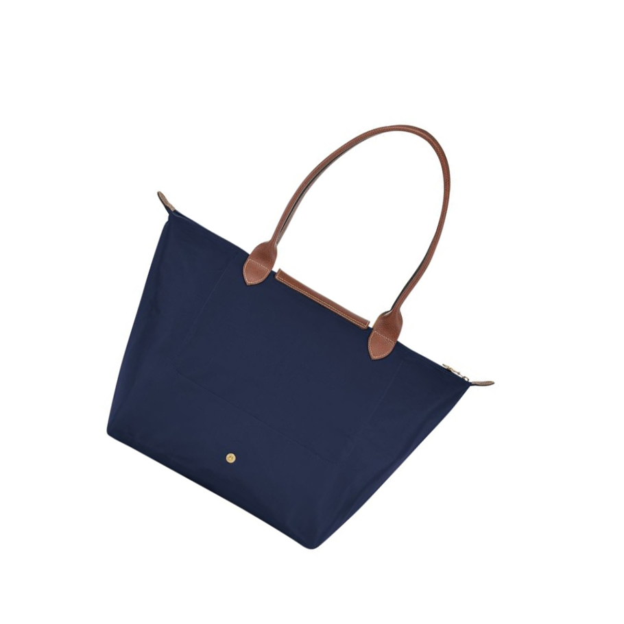 Longchamp Le Pliage Original L Naisten Olkalaukku Laivastonsininen | Fi-EWUQ021