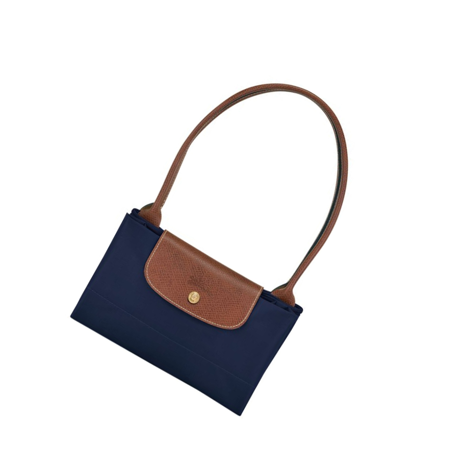 Longchamp Le Pliage Original L Naisten Olkalaukku Laivastonsininen | Fi-EWUQ021