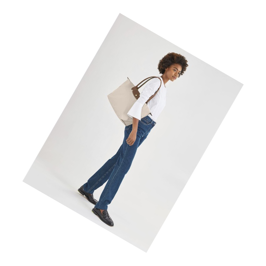 Longchamp Le Pliage Original L Naisten Olkalaukku Beige | Fi-HVOY274