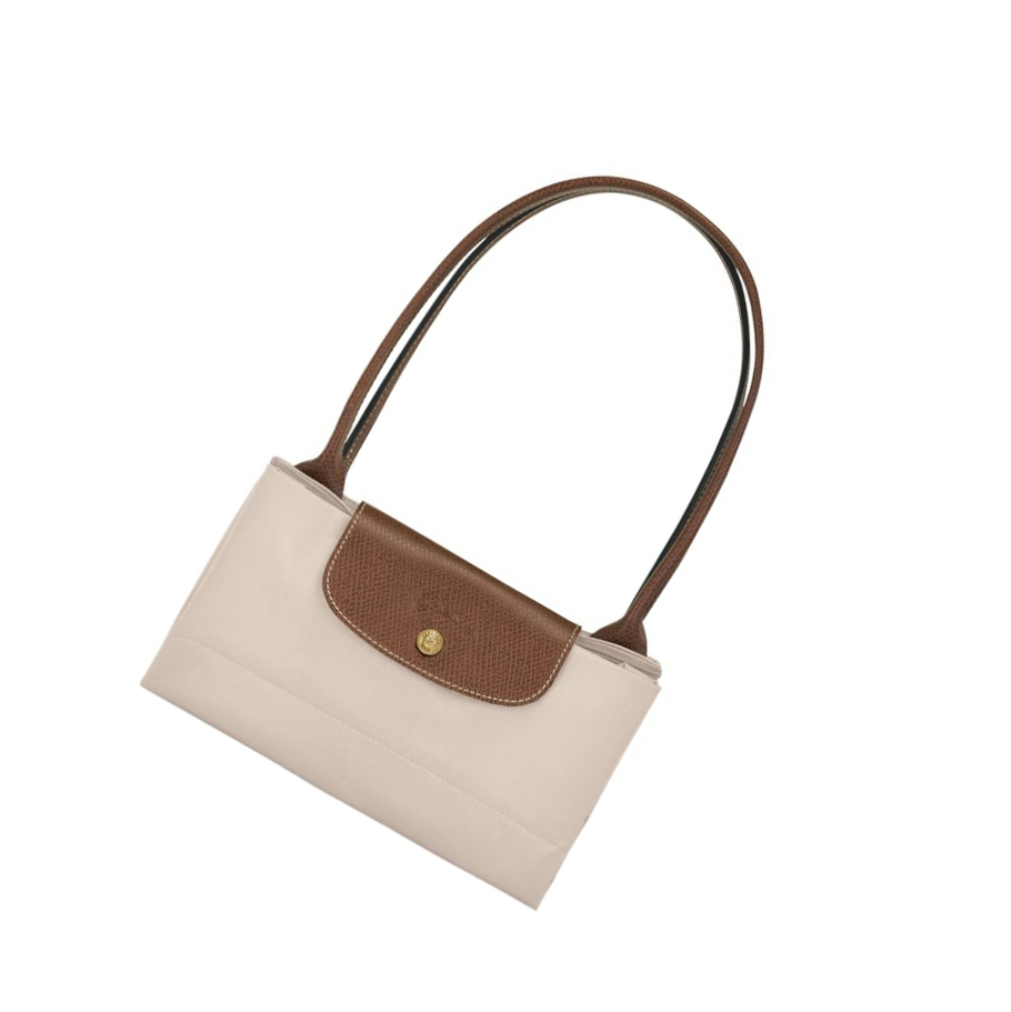 Longchamp Le Pliage Original L Naisten Olkalaukku Beige | Fi-HVOY274