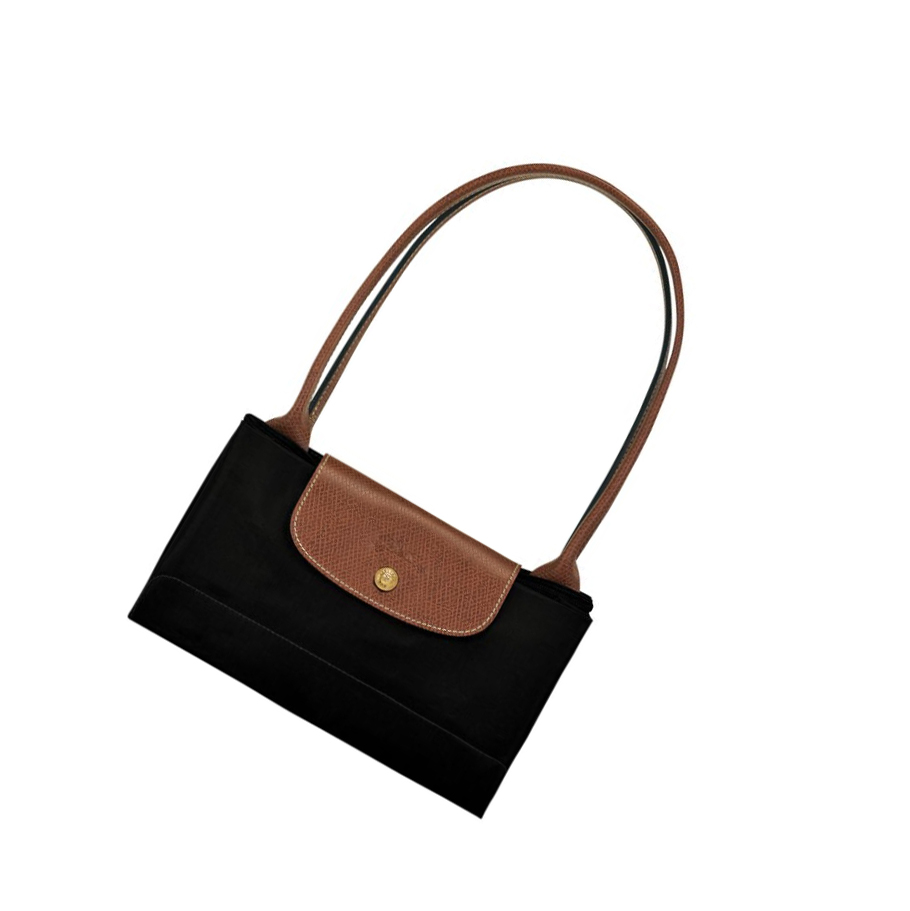 Longchamp Le Pliage Original L Naisten Olkalaukku Mustat | Fi-ICQX620