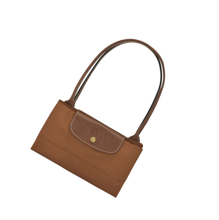 Longchamp Le Pliage Original L Naisten Olkalaukku Ruskea | Fi-SEBA462