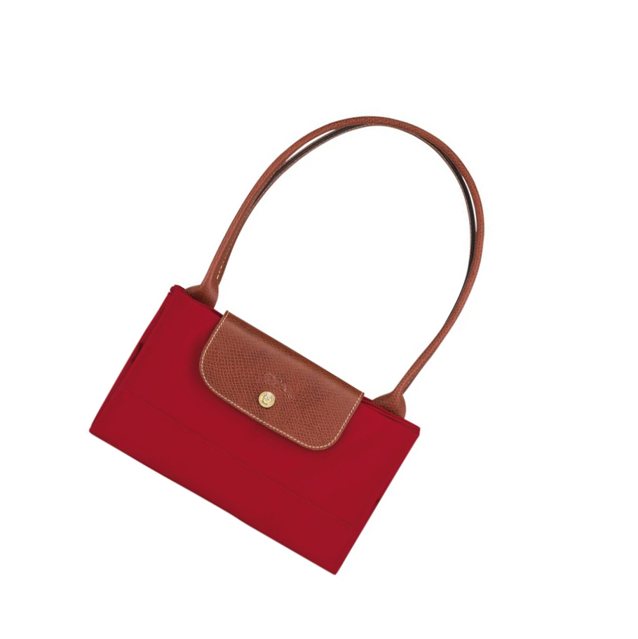 Longchamp Le Pliage Original L Naisten Olkalaukku Punainen | Fi-VFCW578