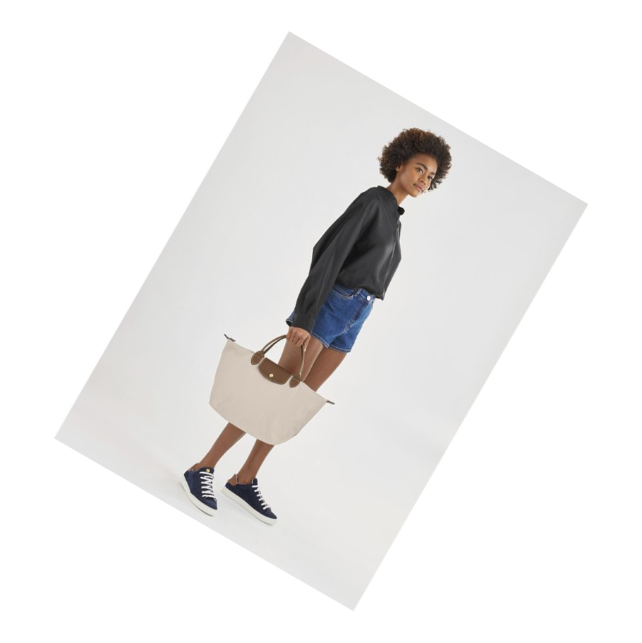 Longchamp Le Pliage Original M Naisten Käsilaukut Beige | Fi-GNJA052
