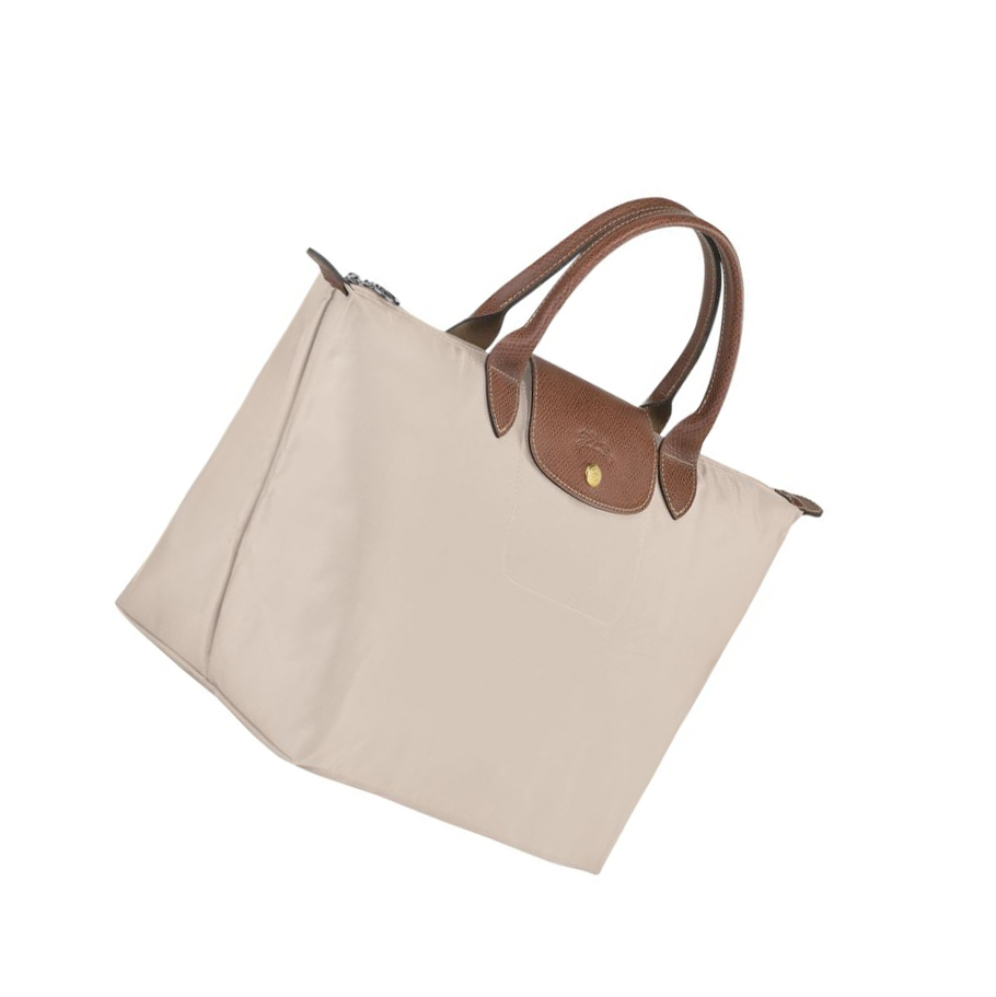 Longchamp Le Pliage Original M Naisten Käsilaukut Beige | Fi-GNJA052