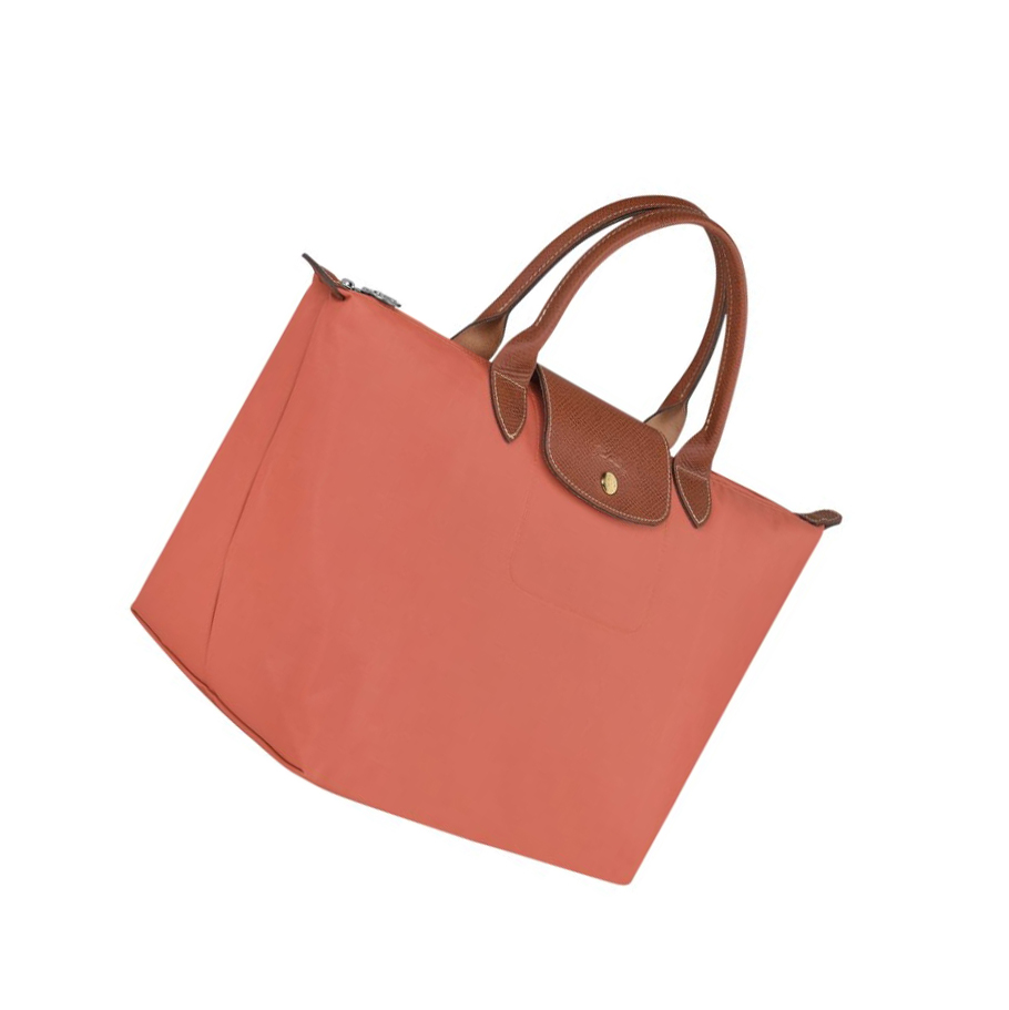 Longchamp Le Pliage Original M Naisten Käsilaukut Pinkki | Fi-QDMT450