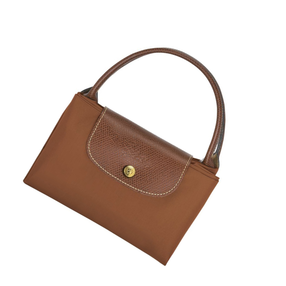 Longchamp Le Pliage Original M Naisten Käsilaukut Ruskea | Fi-SGMF637