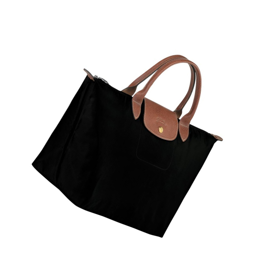Longchamp Le Pliage Original M Naisten Käsilaukut Mustat | Fi-VNYP805
