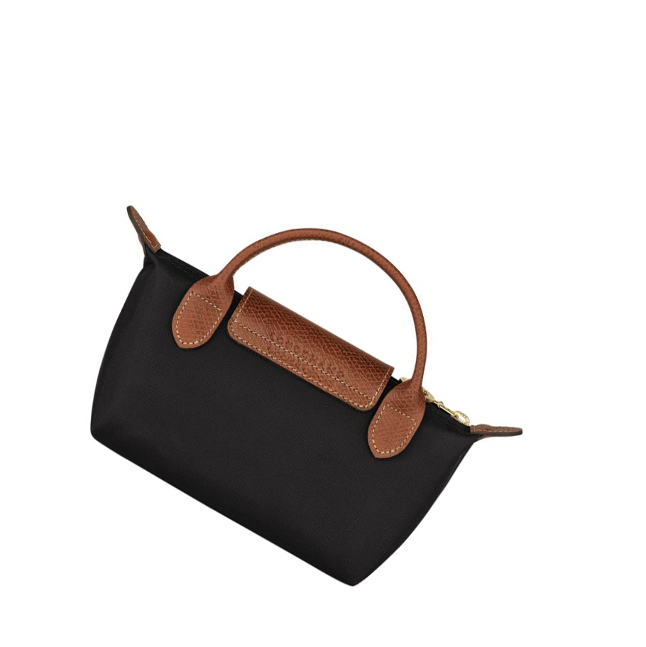 Longchamp Le Pliage Original Naisten Pouches Mustat | Fi-FZRQ805