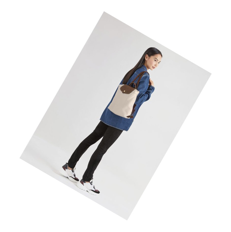 Longchamp Le Pliage Original Naisten Reppu Beige | Fi-WPKL273