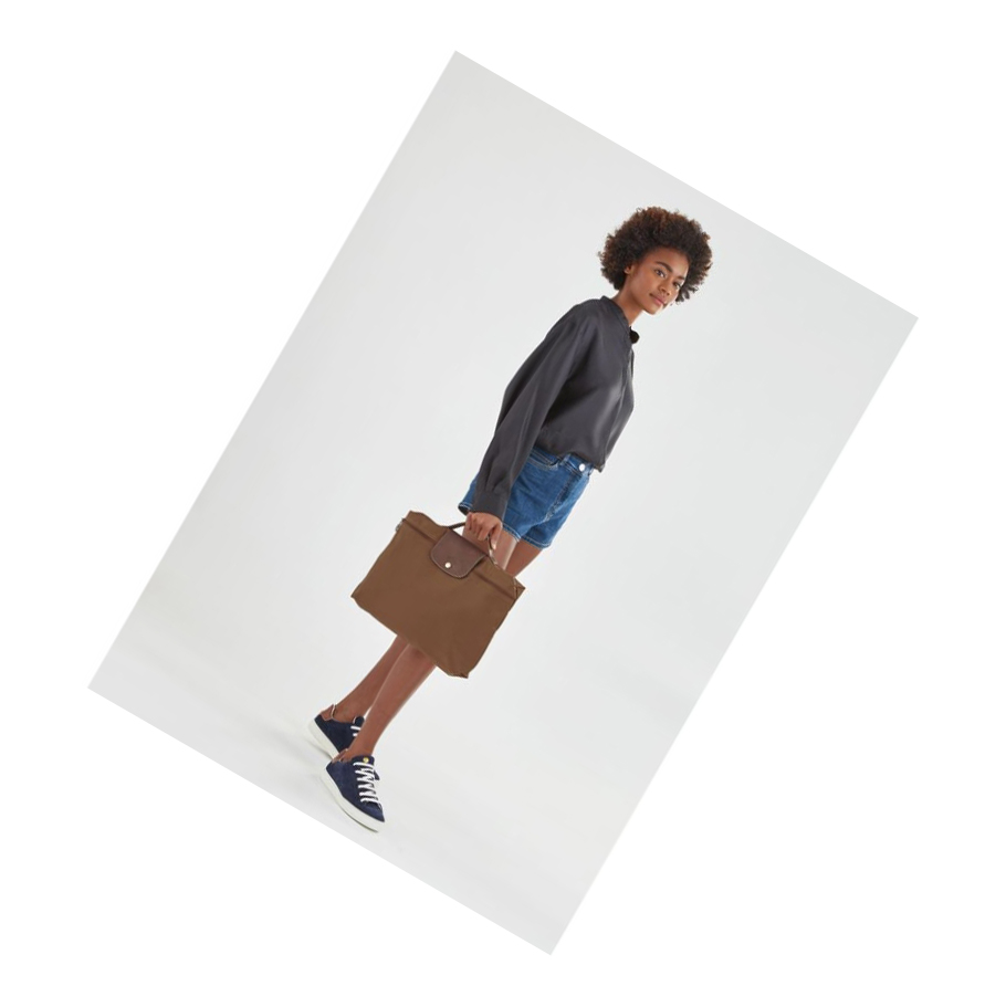 Longchamp Le Pliage Original S Miesten Salkku Ruskea | Fi-JUMP825