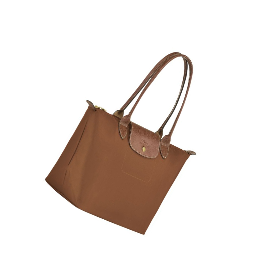 Longchamp Le Pliage Original S Naisten Olkalaukku Ruskea | Fi-YPGU039