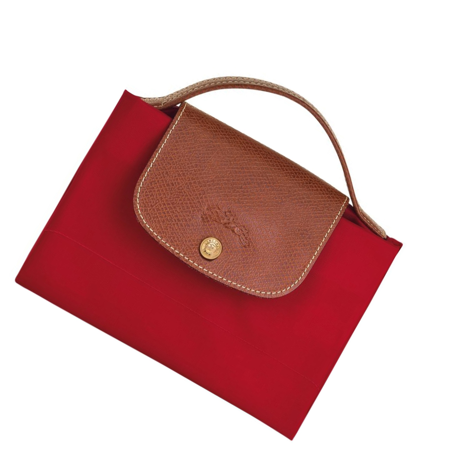 Longchamp Le Pliage Original S Naisten Salkku Punainen | Fi-WGSV854