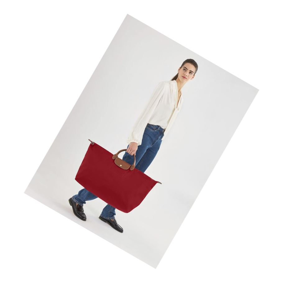Longchamp Le Pliage XL Naisten Matkakassit Punainen | Fi-SIEB341