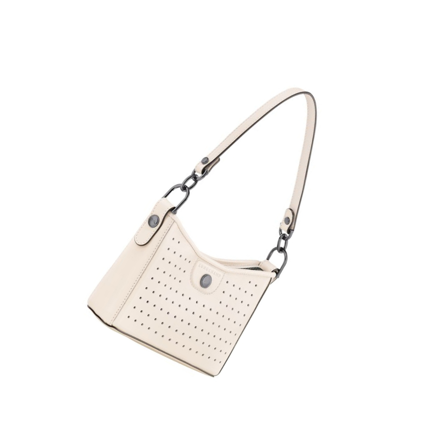 Longchamp Mademoiselle Naisten Pouches Beige | Fi-PVQY786