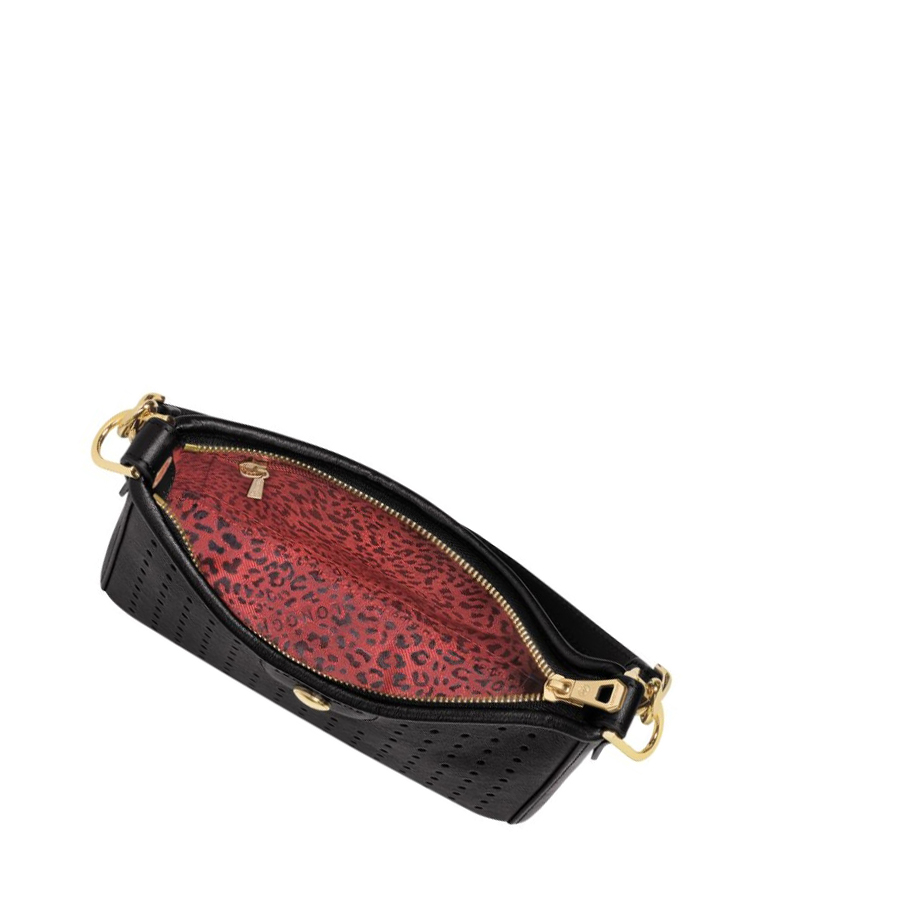 Longchamp Mademoiselle Naisten Pouches Mustat | Fi-RITJ954