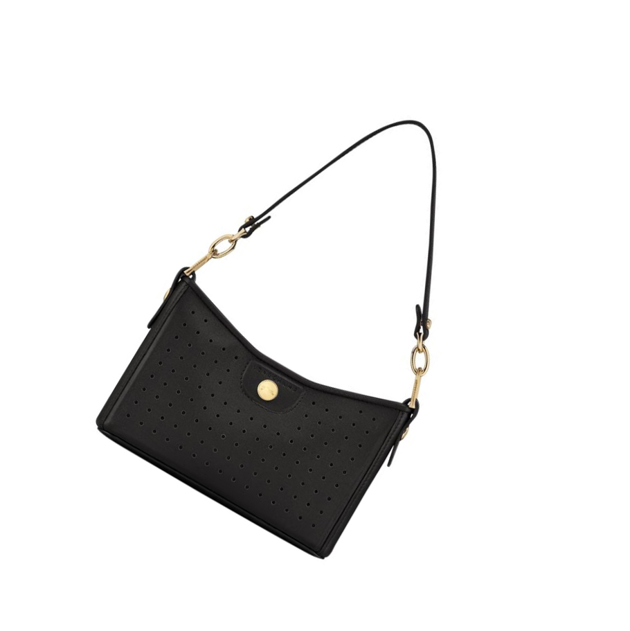 Longchamp Mademoiselle Naisten Pouches Mustat | Fi-RITJ954