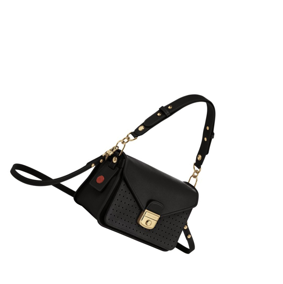Longchamp Mademoiselle S Naisten Crossbody Laukut Mustat | Fi-AWRH681