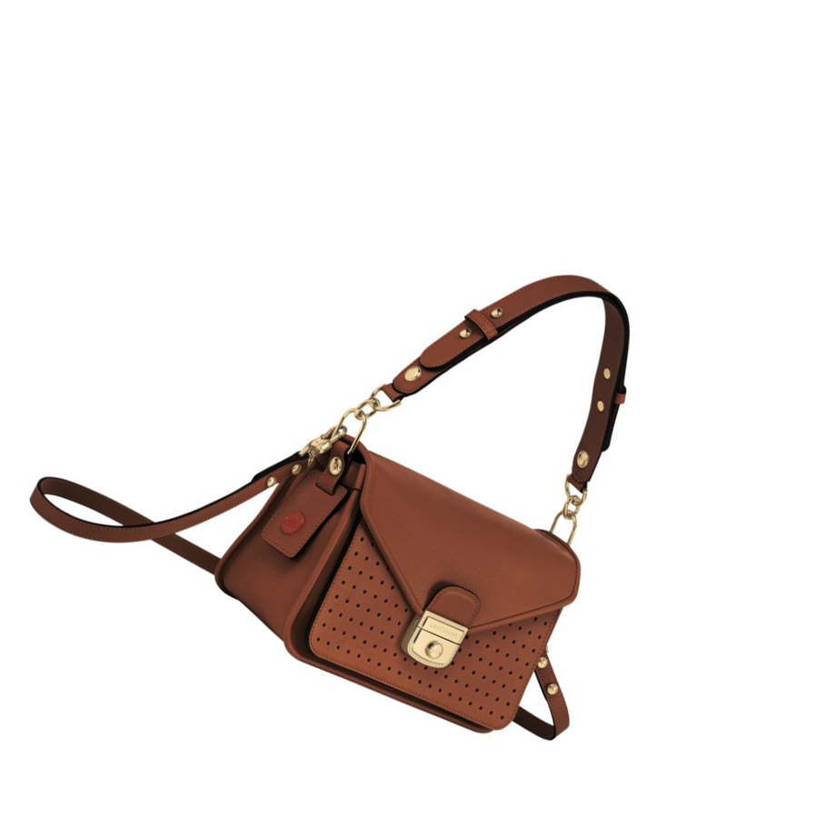 Longchamp Mademoiselle S Naisten Crossbody Laukut Ruskea | Fi-MDQY416