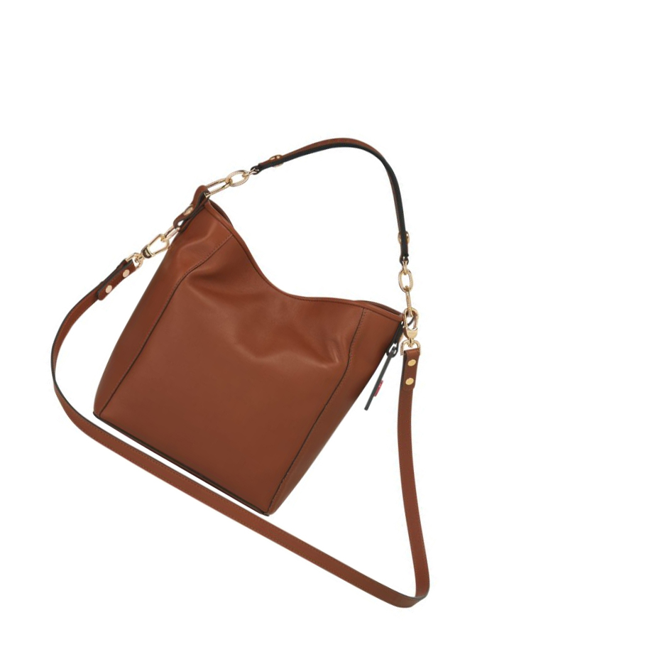 Longchamp Mademoiselle S Naisten Olkalaukku Ruskea | Fi-AJQK704