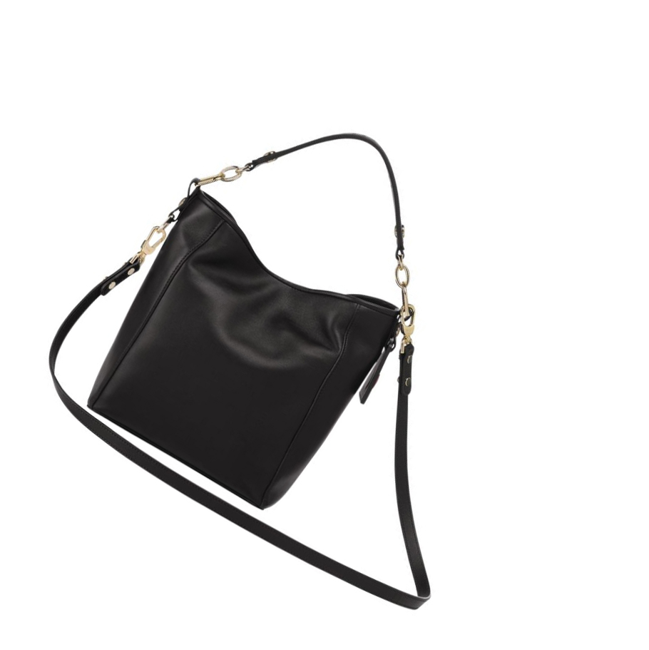 Longchamp Mademoiselle S Naisten Olkalaukku Mustat | Fi-JDAS742