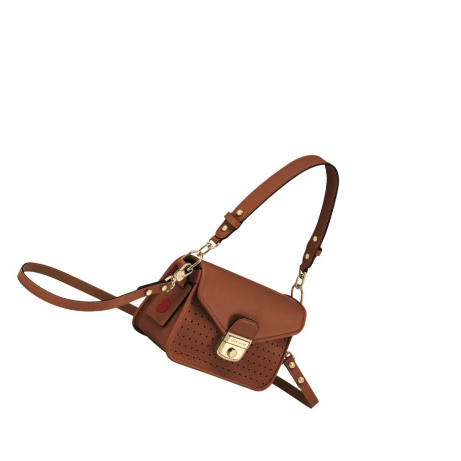 Longchamp Mademoiselle XS Naisten Crossbody Laukut Ruskea | Fi-OPEJ642