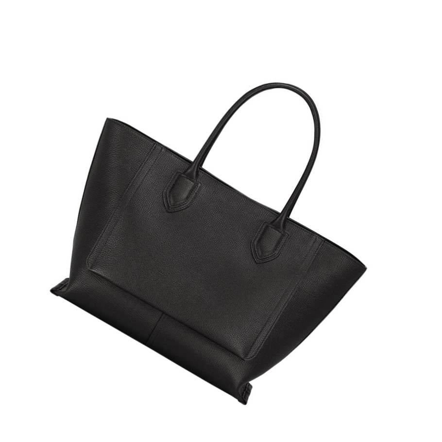 Longchamp Mailbox L Naisten Käsilaukut Mustat | Fi-UTHB431