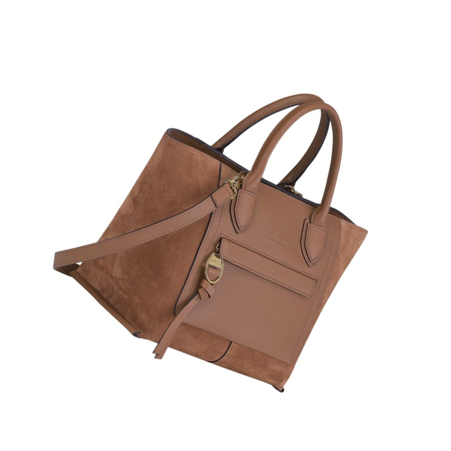 Longchamp Mailbox M Naisten Käsilaukut Ruskea | Fi-DHAV098