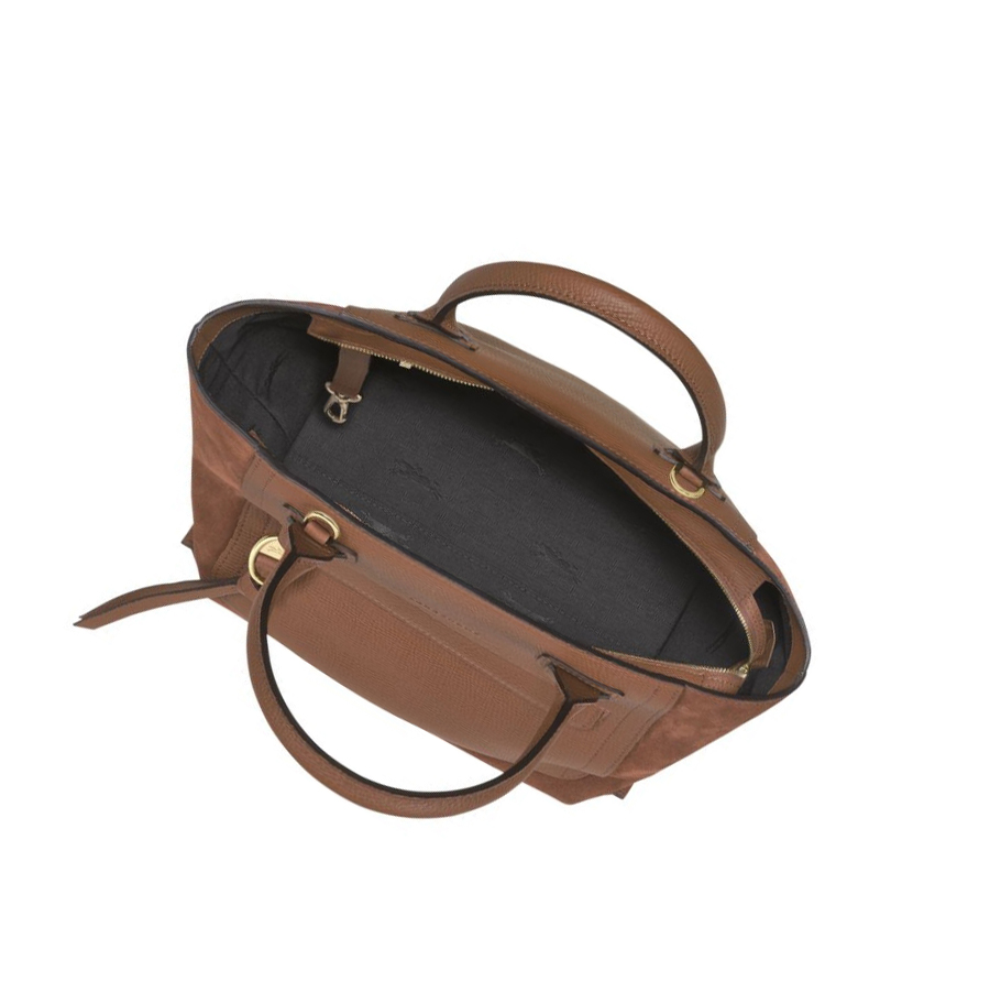 Longchamp Mailbox M Naisten Käsilaukut Ruskea | Fi-DHAV098