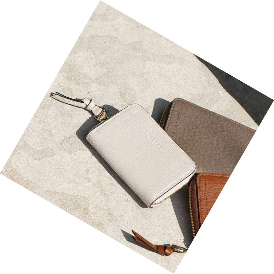 Longchamp Mailbox Naisten Kolikkokukkarot Beige | Fi-IFSG319
