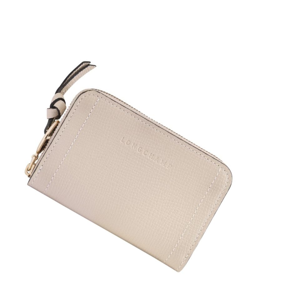 Longchamp Mailbox Naisten Kolikkokukkarot Beige | Fi-IFSG319