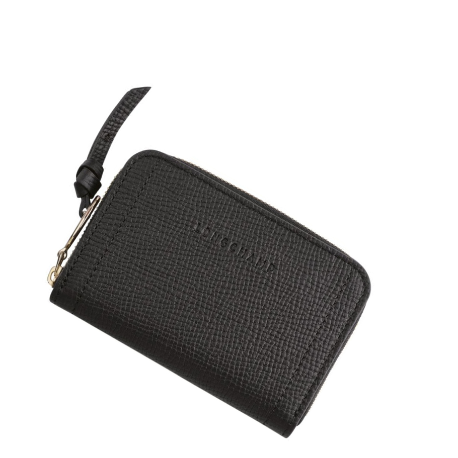 Longchamp Mailbox Naisten Kolikkokukkarot Mustat | Fi-WKPC392
