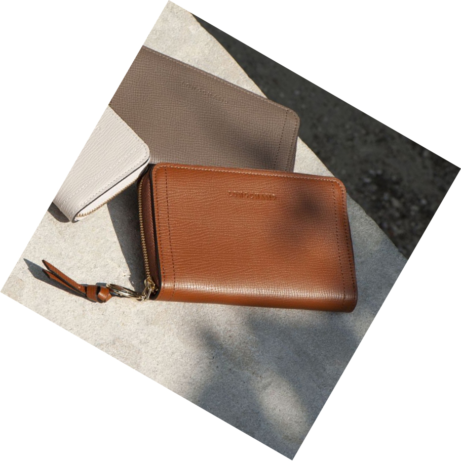 Longchamp Mailbox Naisten Lompakko Ruskea | Fi-IPYE953