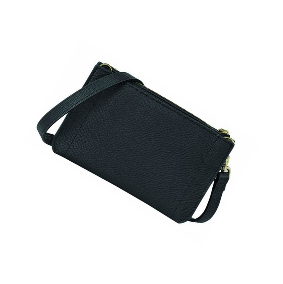 Longchamp Mailbox Naisten Vetoketjullinen Lompakko Mustat | Fi-FCTL872