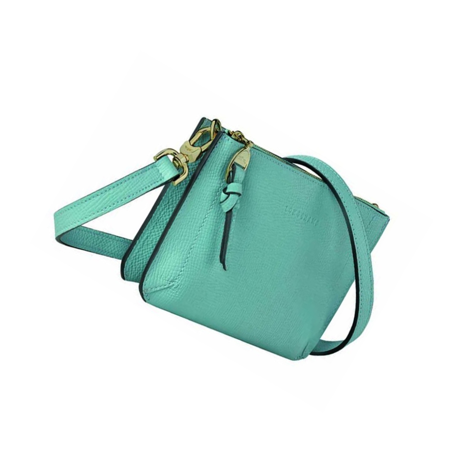 Longchamp Mailbox Naisten Vetoketjullinen Lompakko Sininen | Fi-GPSH420