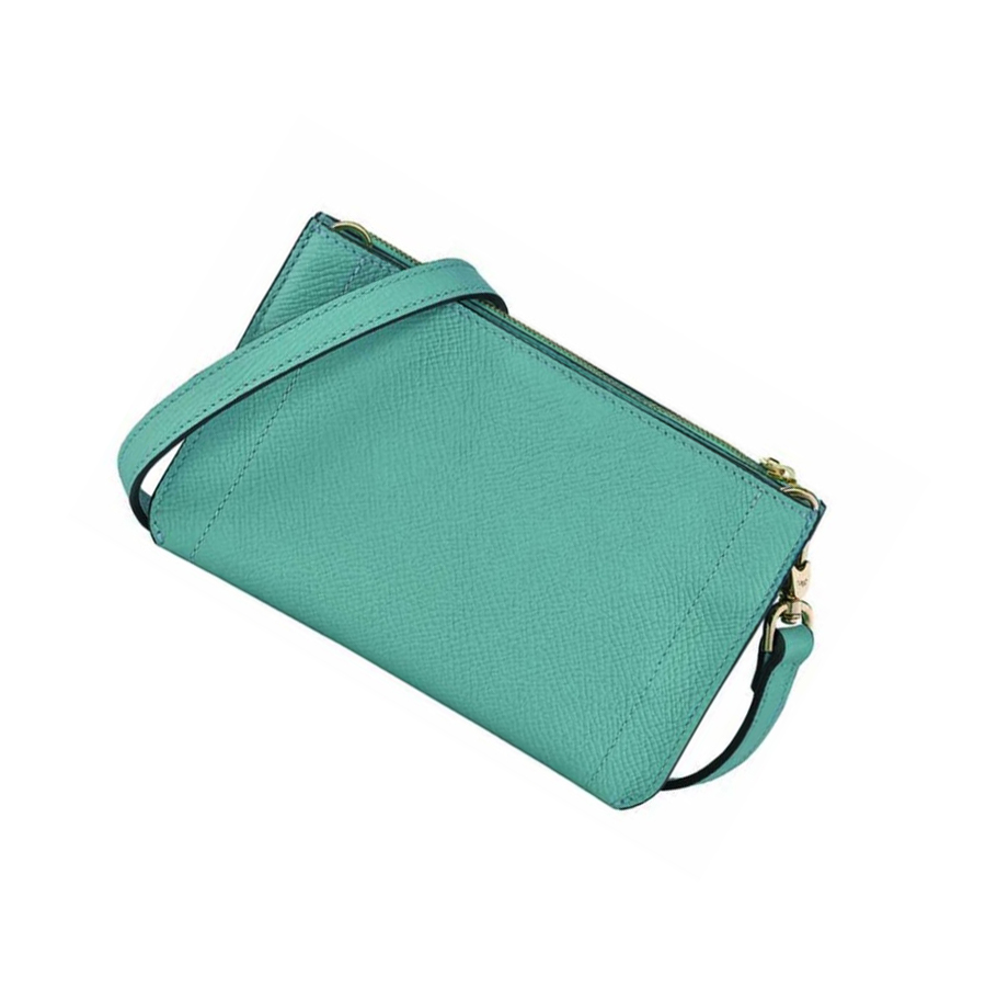 Longchamp Mailbox Naisten Vetoketjullinen Lompakko Sininen | Fi-GPSH420