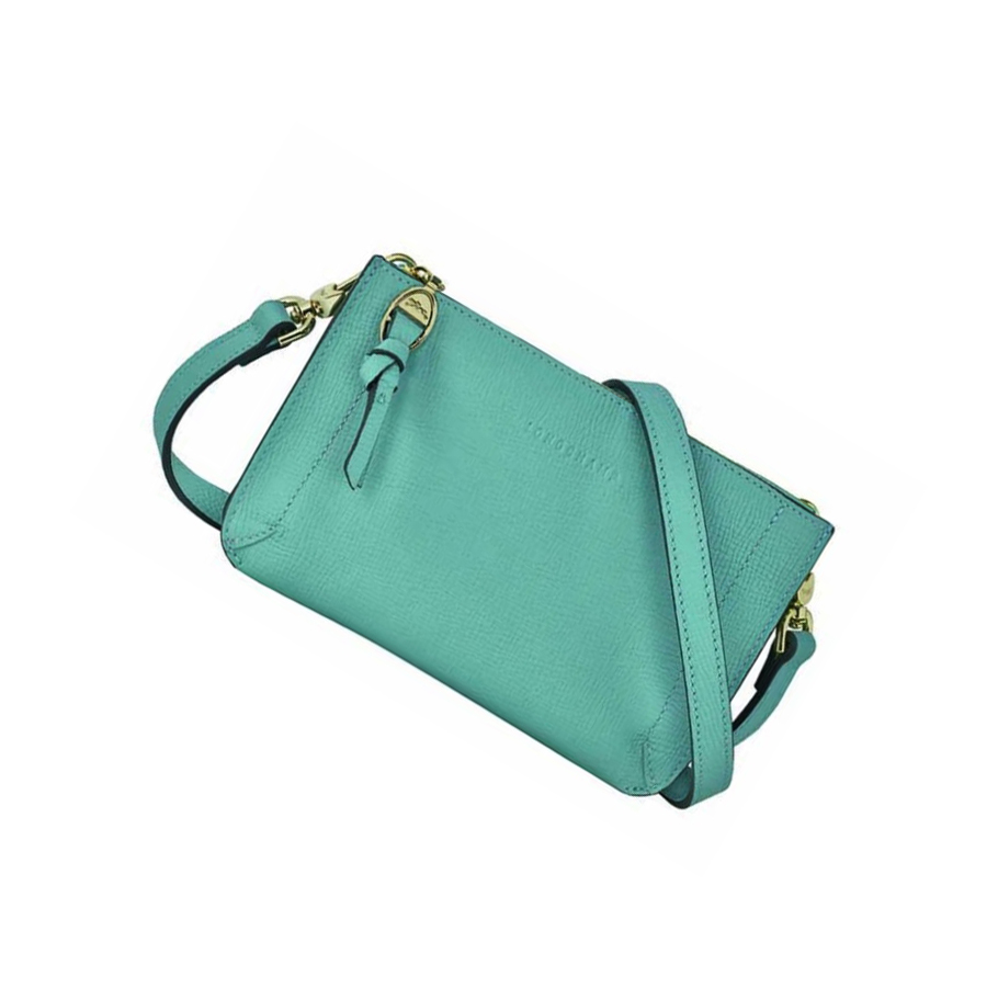 Longchamp Mailbox Naisten Vetoketjullinen Lompakko Sininen | Fi-GPSH420