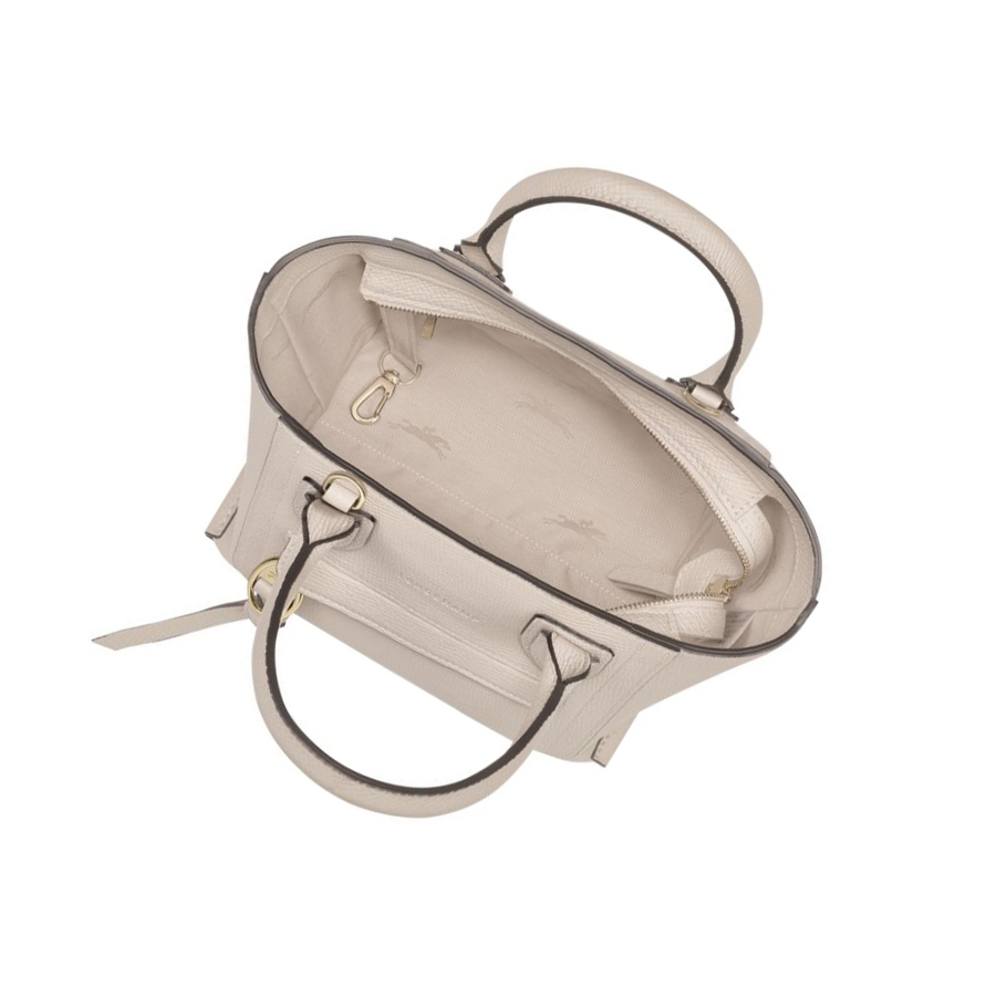 Longchamp Mailbox S Naisten Käsilaukut Beige | Fi-BNFP690