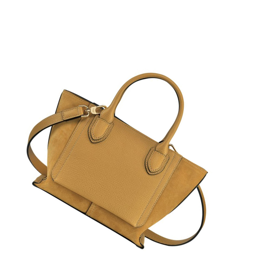 Longchamp Mailbox S Naisten Käsilaukut Ruskea | Fi-CVQF723