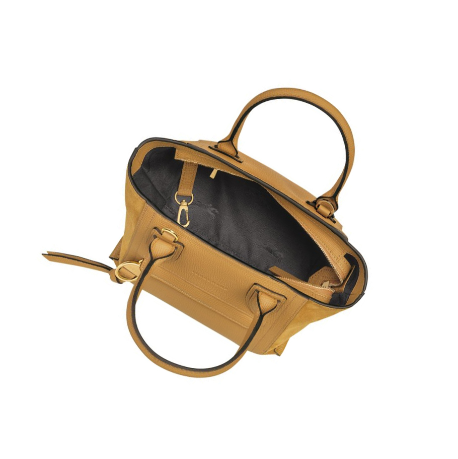 Longchamp Mailbox S Naisten Käsilaukut Ruskea | Fi-CVQF723