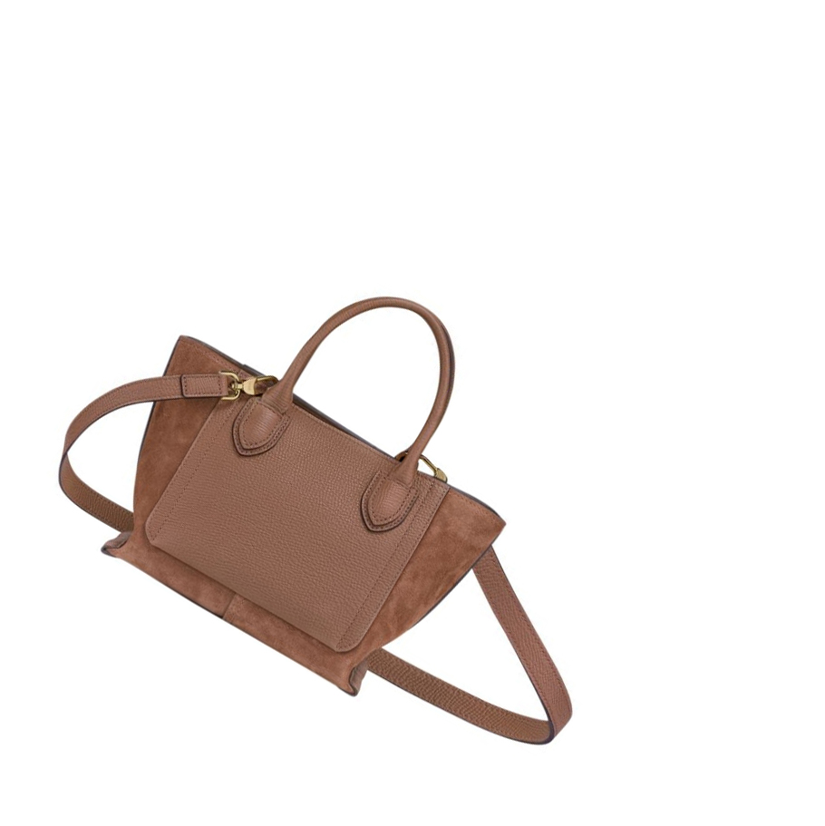 Longchamp Mailbox S Naisten Käsilaukut Ruskea | Fi-PUXL035