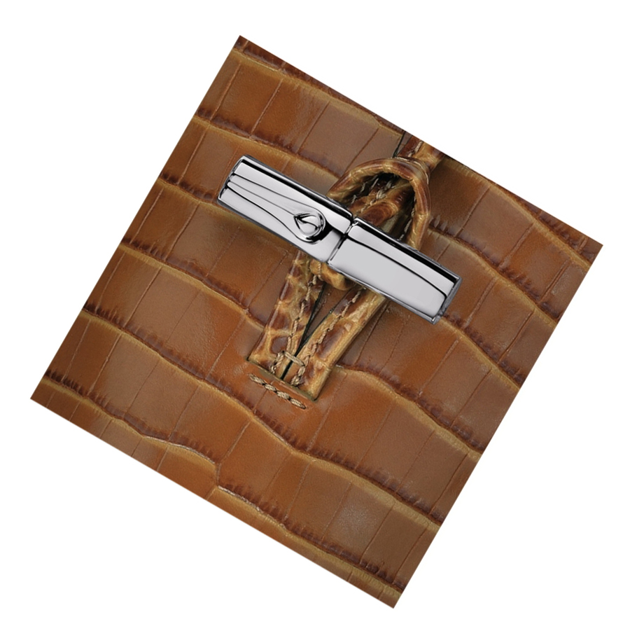 Longchamp Roseau Croco Naisten Suojakuori Beige | Fi-ZFIM782