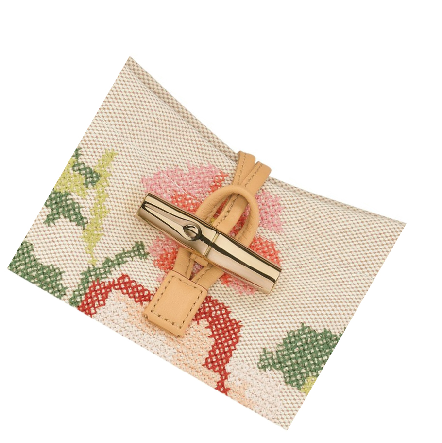 Longchamp Roseau Essential Fleurs S Naisten Käsilaukut Pinkki | Fi-XUNF352