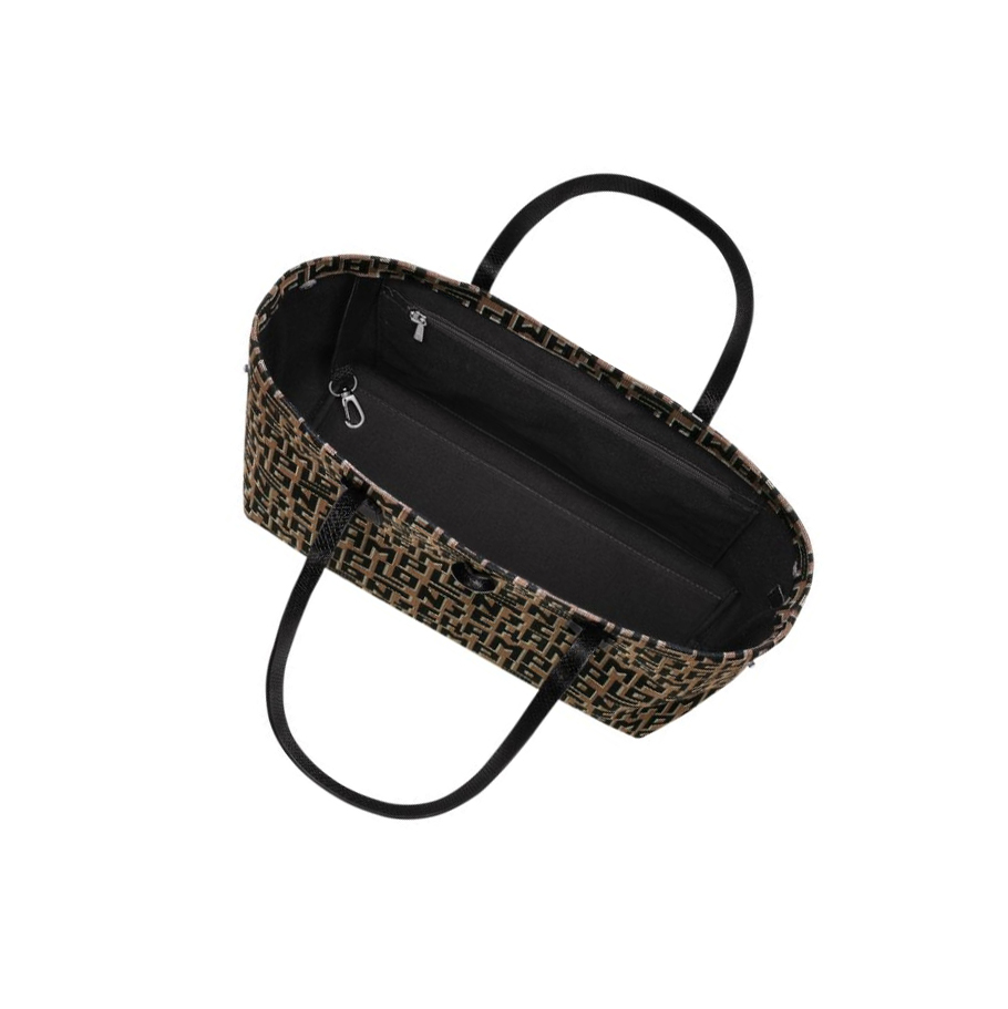 Longchamp Roseau Essential Lgp M Naisten Olkalaukku Ruskea Mustat | Fi-AEVF130