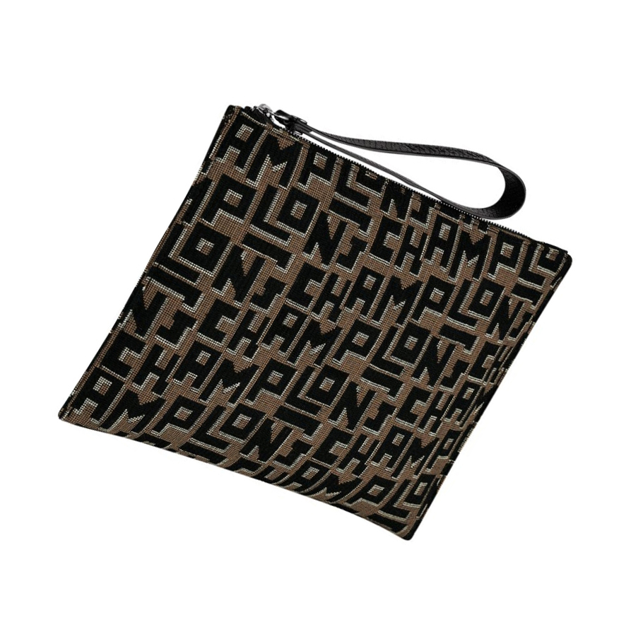 Longchamp Roseau Essential Lgp Naisten Pouches Ruskea Mustat | Fi-LNSY132