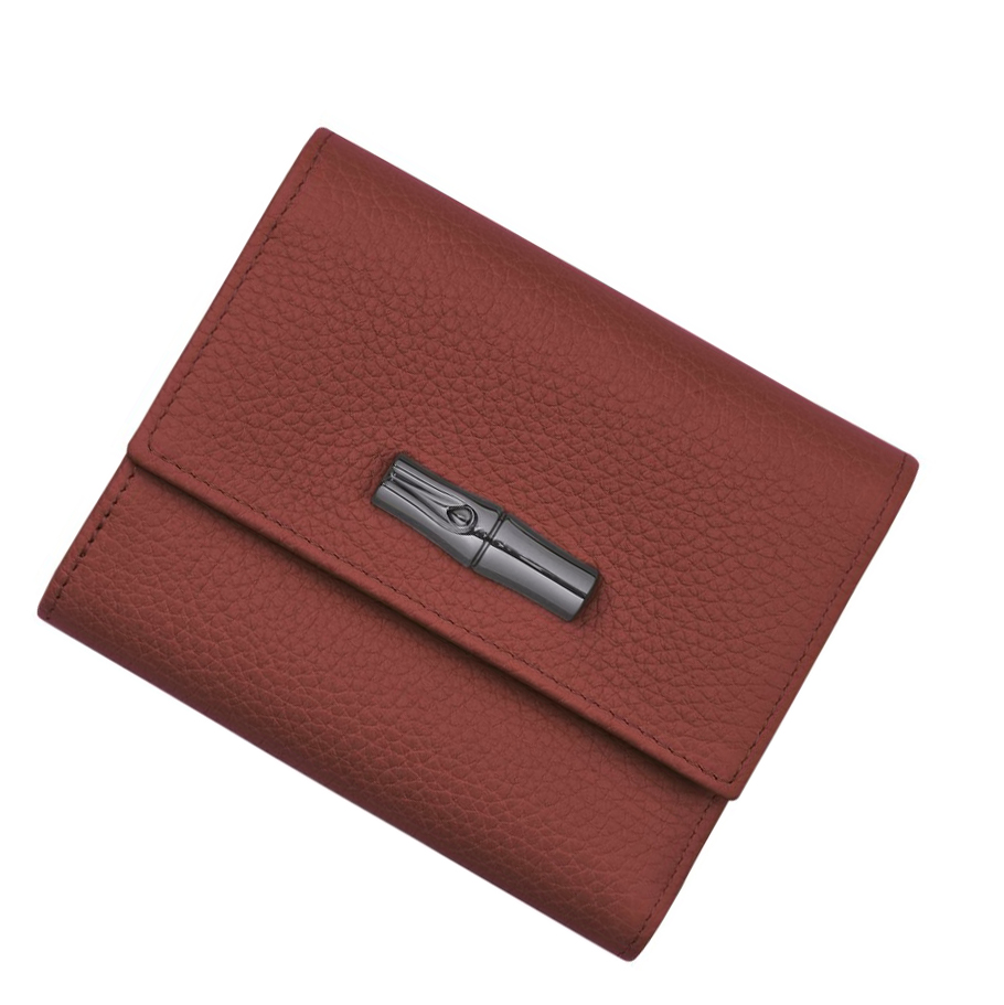 Longchamp Roseau Essential Naisten Lompakko Ruskea | Fi-XYIP253