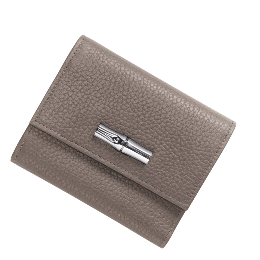 Longchamp Roseau Essential Naisten Lompakko Harmaat | Fi-YWVK258