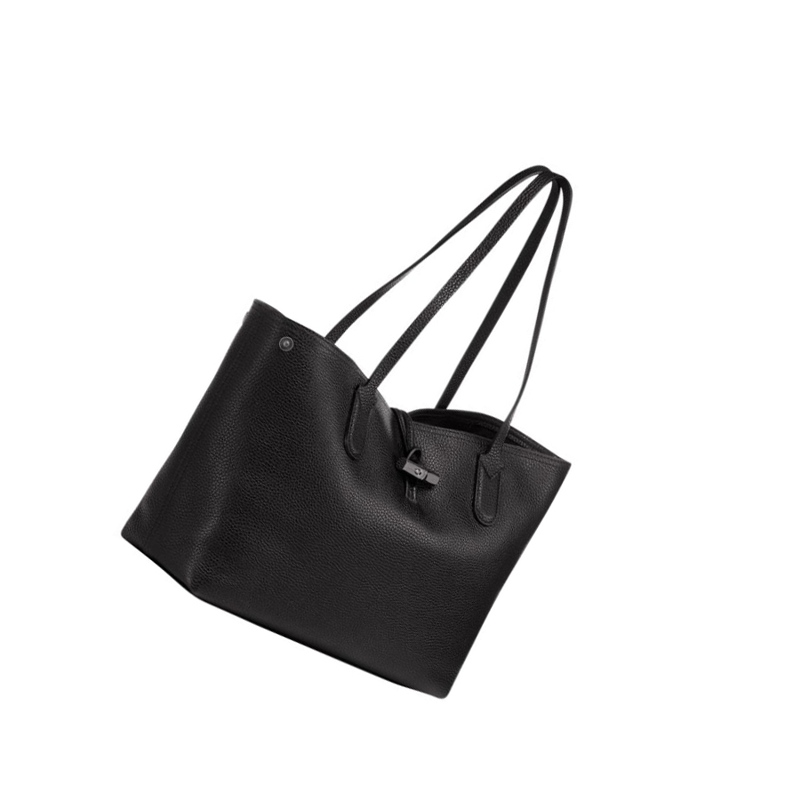 Longchamp Roseau Essential Naisten Olkalaukku Mustat | Fi-BOAN907