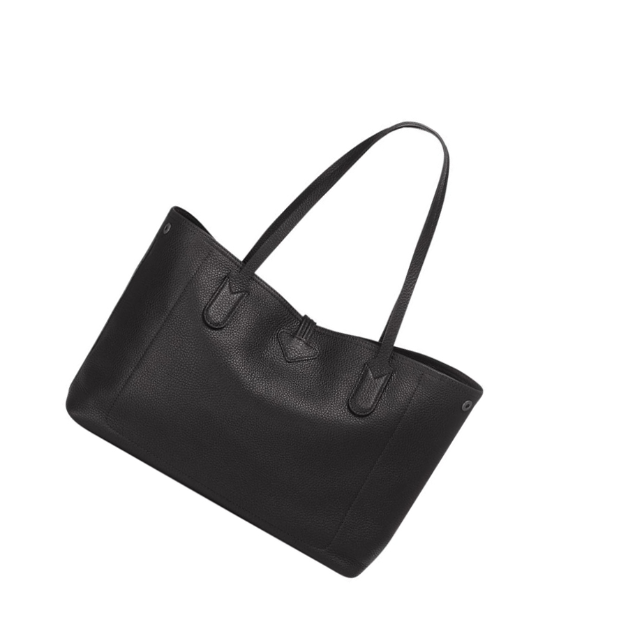 Longchamp Roseau Essential Naisten Olkalaukku Mustat | Fi-BOAN907