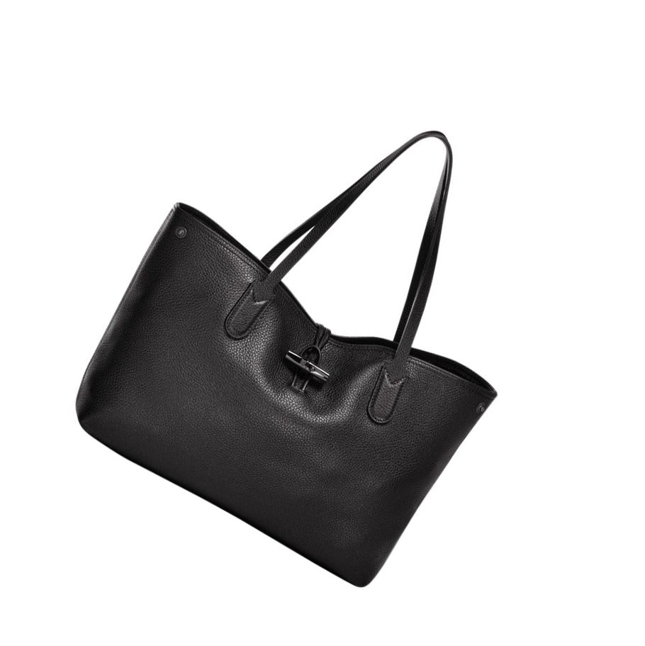 Longchamp Roseau Essential Naisten Olkalaukku Mustat | Fi-BOAN907